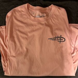 Men's Reel life spf shirt